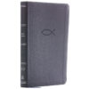 NKJV Thinline Bible Youth Red Letter Gray (Comfort Print)(Imitation Leather)