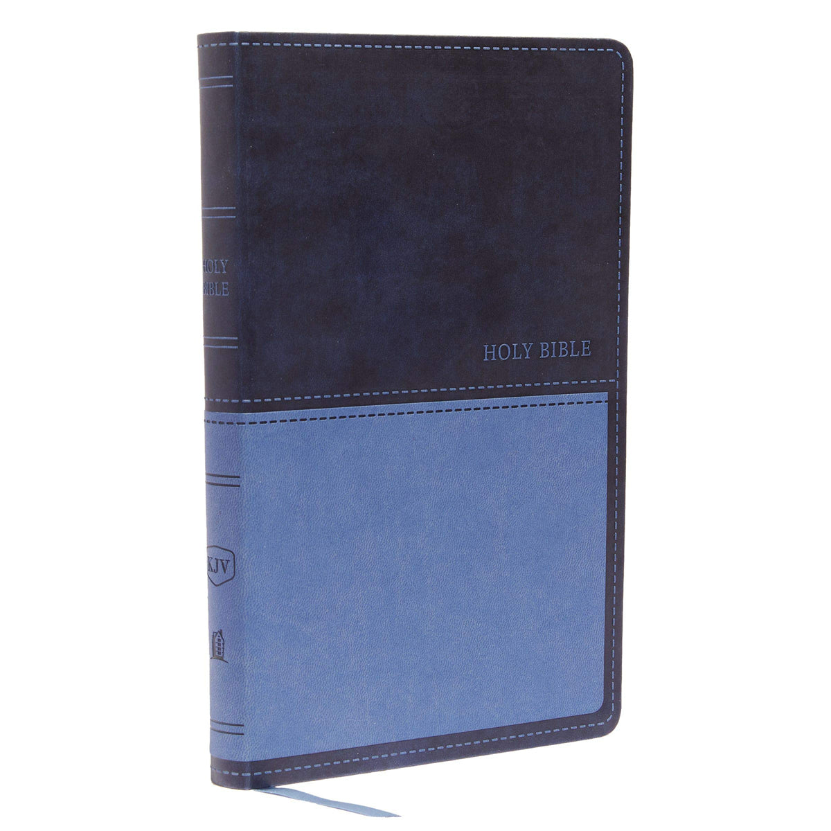 KJV Value Thinline Bible Red Letter Ed Blue (Comfort Print)(Imitation Leather)
