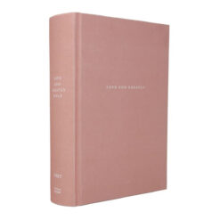 NET Love God Greatly Bible Cloth Over Board Pink (Comfort Print)(Hardcover)