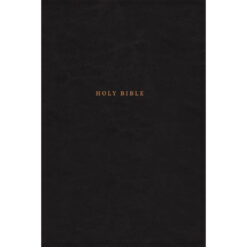 NKJV Ref Center-Column Red Letter Index Black (Comfort Print)(Imitation Leather)