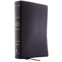 NIV Open Complete Reference System Bible Red Letter Black (Comfort Print)(Imitation Leather)