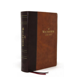 NASB MacArthur Study Bible 2nd Edition Brown (Comfort Print)(Imitation Leather)