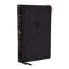 NABRE Revised Edition Catholic Bible Large Print Black (Comfort Print)(Imitation Leather)