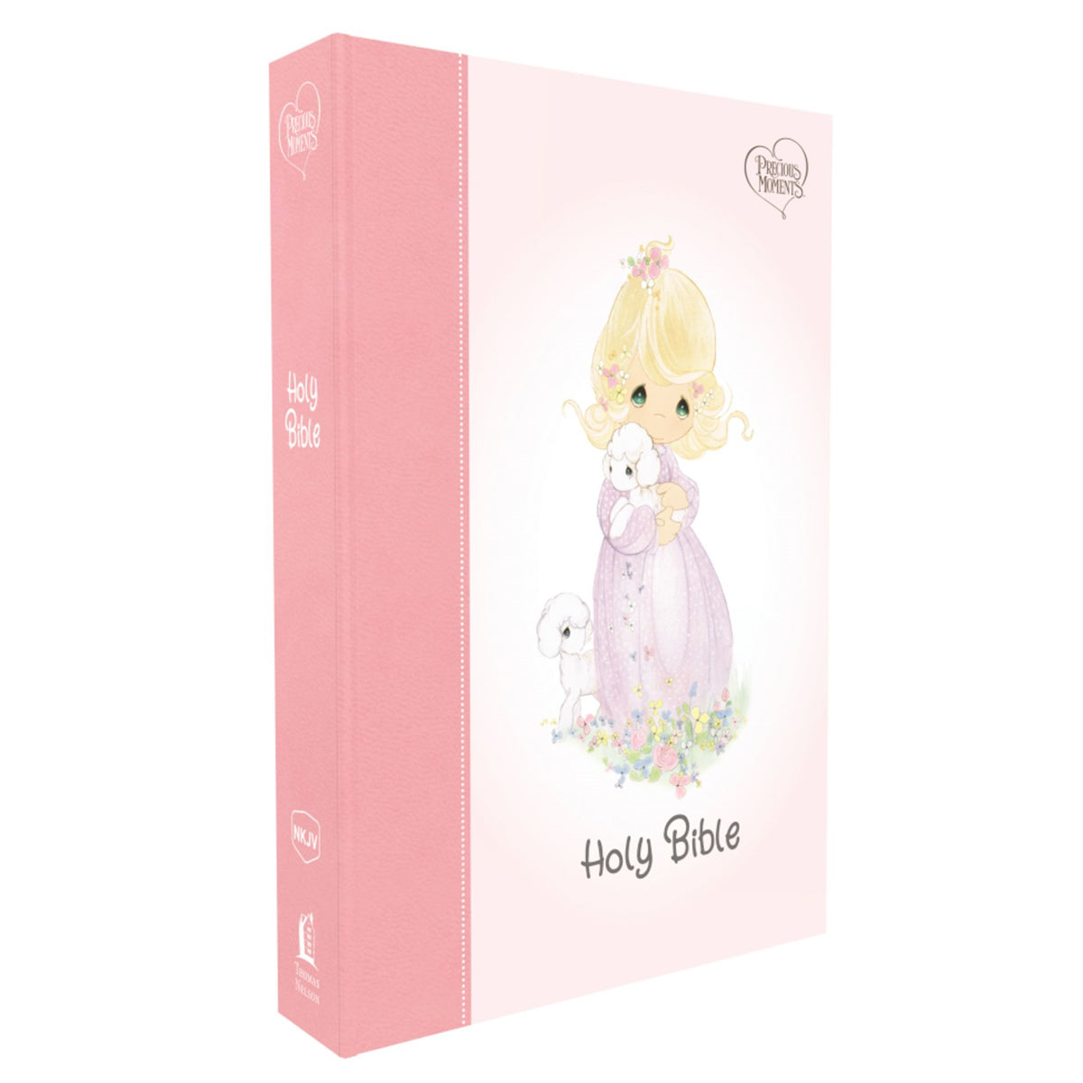 NKJV Precious Moments Small Hands Bible Pink (Comfort Print)(Hardcover)