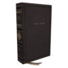 KJV Personal Size Ref Bible Red Letter Comfort Print Black (Sovereign Collection)(Imitation Leather)