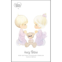 NRSVCE Precious Moments Bible White (Comfort Print)(Imitation Leather)