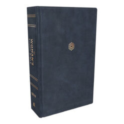 NIV The Woman's Study Bible Full-Color Red Letter Indexed Blue (Imitation Leather)