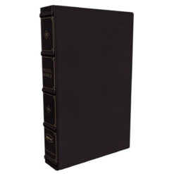 NKJV Verse-By-Verse Reference Large Print Black (Comfort Print)(Maclaren Series)(Imitation Leather)