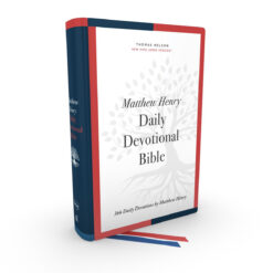 NKJV Matthew Henry Daily Dev Bible Red Letter Idx (Comfort Print)(HC)