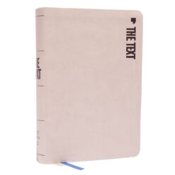 NET The TEXT Bible Stone (Comfort Print)(Imitation Leather)