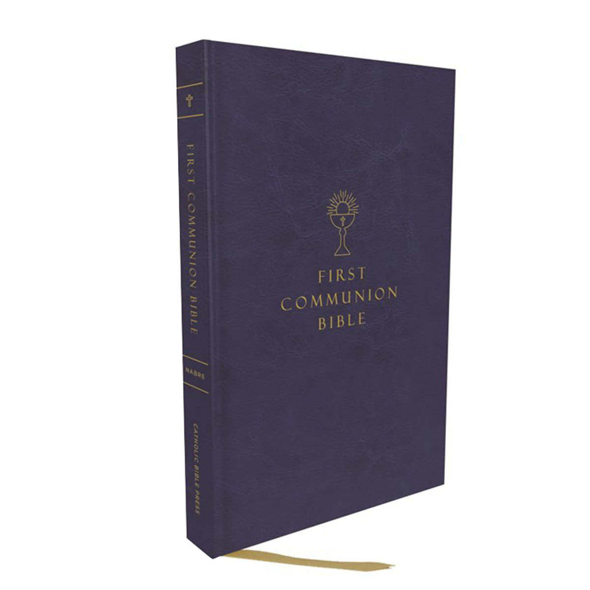 NABRE Revised Edition Catholic First Communion New Testament Bible Blue (Imitation Leather)