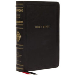 NKJV Personal Size Reference Bible Black (Comfort Print)(Sovereign Collection)(Imitation Leather)
