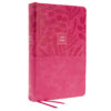 KJV Single-Column Personal Size Reference Bible Large Print Pink (Comfort Print)(Imitation Leather)