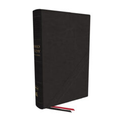NKJV Word Study Ref Bible Black (Comfort Print)(Imitation Leather)
