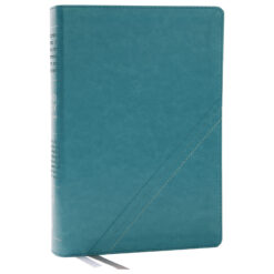 NKJV Word Study Ref Bible Red Letter Turquoise (Comfort Print)(IM)