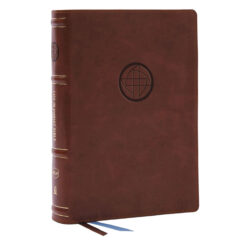 NKJV Brown Imitation Leather Life in Christ Bible Comfort Print