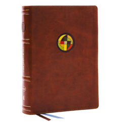 NKJV Brown Imitation Leather Life in Christ Bible Comfort Print Indexed