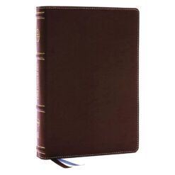 NKJV Brown Bonded Leather Life in Christ Bible Comfort Print Indexed