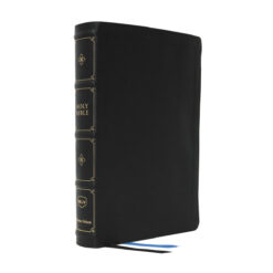 NKJV Thinline Reference Bible Black Maclaren Series (Imitation Leather)