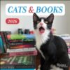 Cats and Books 2026 Wall Calendar - 9780789348326