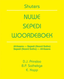 SHUTERS NEW SEPEDI DICTIONARY (AFRIKAANS)