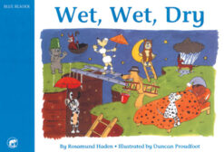 JUMBO SERIES BLUE READER BOOK 1 WET WET DRY