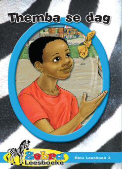 ZEBRA LEESBOEKE GRD 1 BLOU BK 3 - THEMBA SE DAG