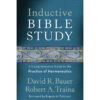Inductive Bible Study (Paperback)