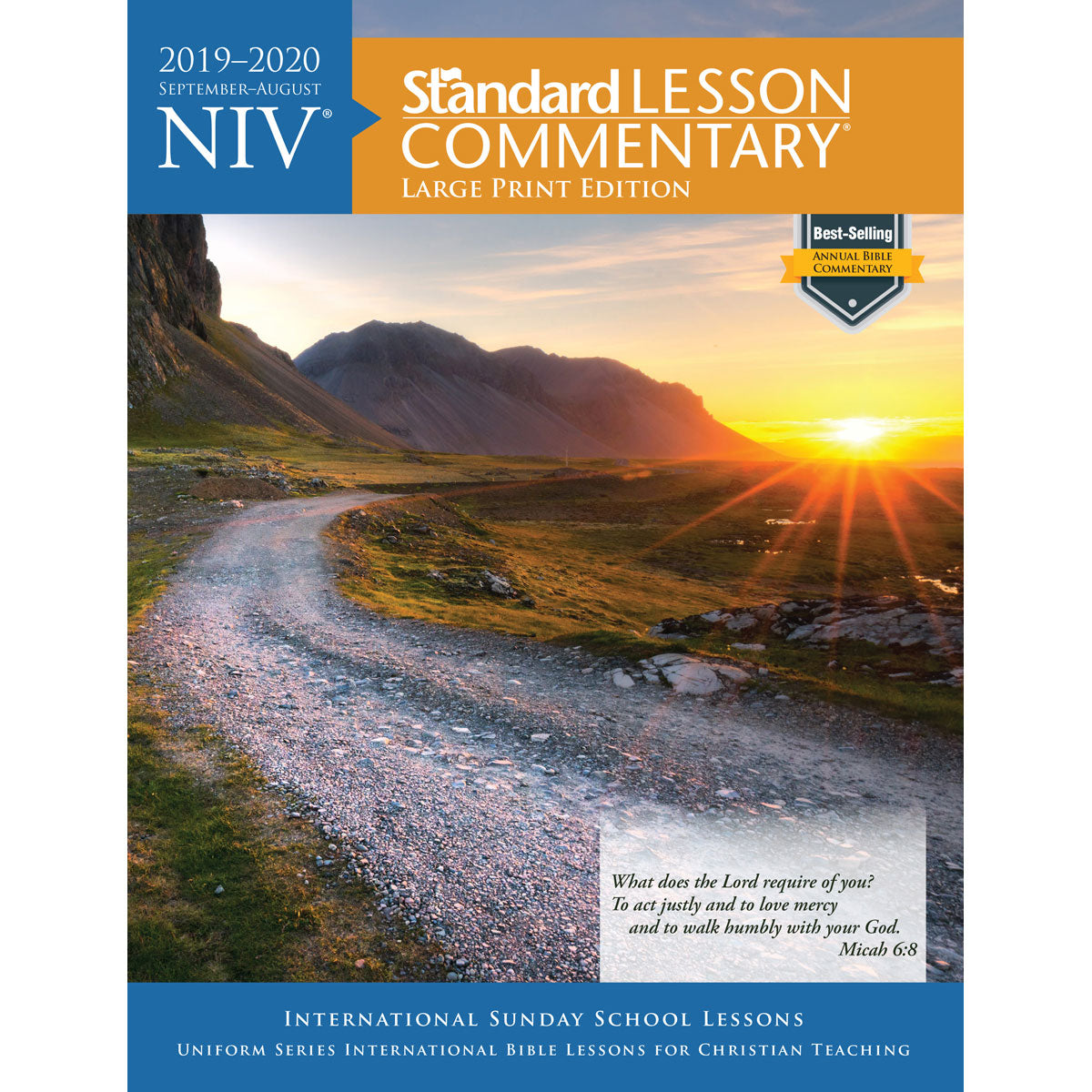 NIV Standard Lesson Commentary Large Print Edition 2019-2020 (Paperback)
