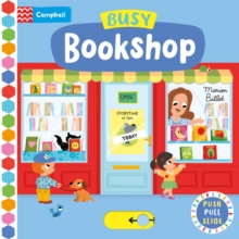 Busy Bookshop : A Push, Pull, Slide Book - 9781035056187