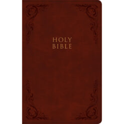 KJV Personal Size Reference Bible Large Print Burgundy (Imitation Leather)