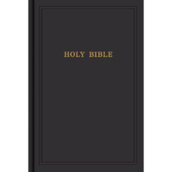 KJV Pew Bible Black (Hardcover)