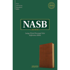 NASB Personal Size Reference Bible Large Print Burnt Sienna (Imitation Leather)