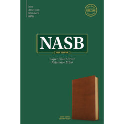 NASB Reference Bible Super Giant Print Burnt Sienna (Imitation Leather)