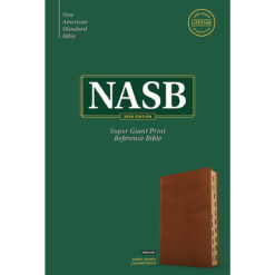 NASB Reference Bible Super Giant Print Indexed Burnt Sienna (Imitation Leather)