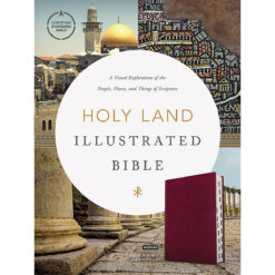 CSB Holy Land Illustrated Bible Indexed Burgundy (Imitation Leather)