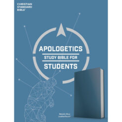 CSB Apologetics Study Bible For Students Metallic Blue (Imitation Leather)