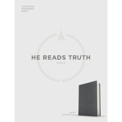 CSB He Reads Truth Bible Smoke (Imitation Leather)