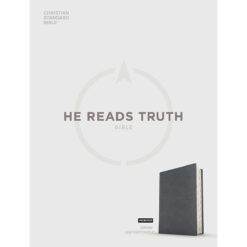 CSB He Reads Truth Bible Indexed Smoke (Imitation Leather)