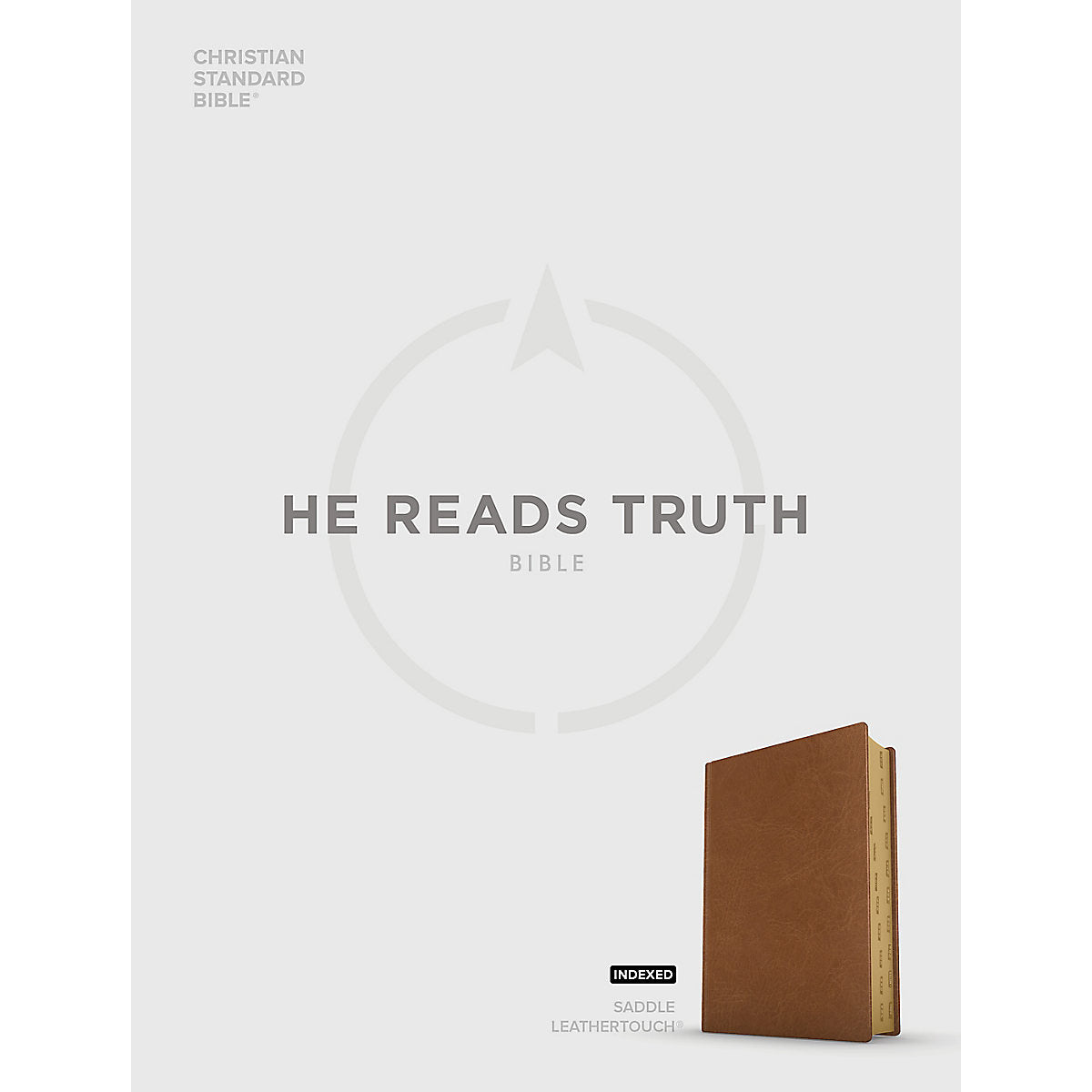 CSB He Reads Truth Bible Indexed Saddle (Imitation Leather)