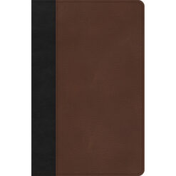 CSB Thinline Bible Black / Brown (Imitation Leather)