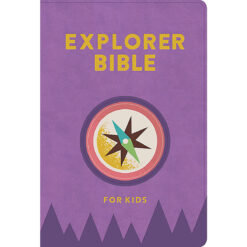 CSB Explorer Bible For Kids Index Lavender Compass (Imitation Leather)