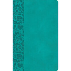 CSB Personal Size Reference Bible Large Print Teal (Imitation Leather)