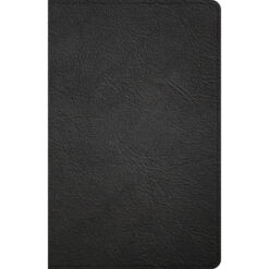 CSB Personal Size Reference Bible Large Print Black (Genuine Leather)