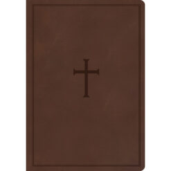 CSB Reference Bible Super Giant Print Indexed Brown (Imitation Leather)