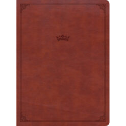 NASB Tony Evans Study Bible Indexed Brown (Imitation Leather)