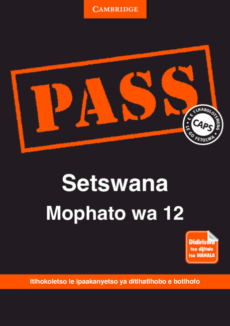 PASS Setswana Mophato wa 12 Setswana
