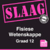 SLAAG Fisiese Wetenskappe Graad 12 Afrikaans