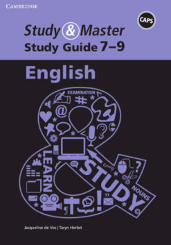 Study and Master Study Guide English Grade 7-9