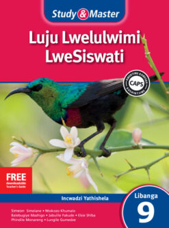 Study & Master Luju Lwelulwimi LweSiswati Incwadzi Yathishela Libanga 9